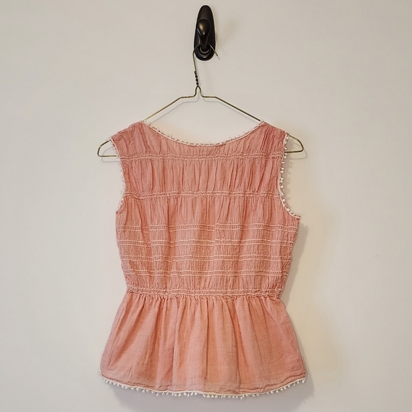 Max Studio Specialty Products Blouse Pink Large - Picture 2 of 4